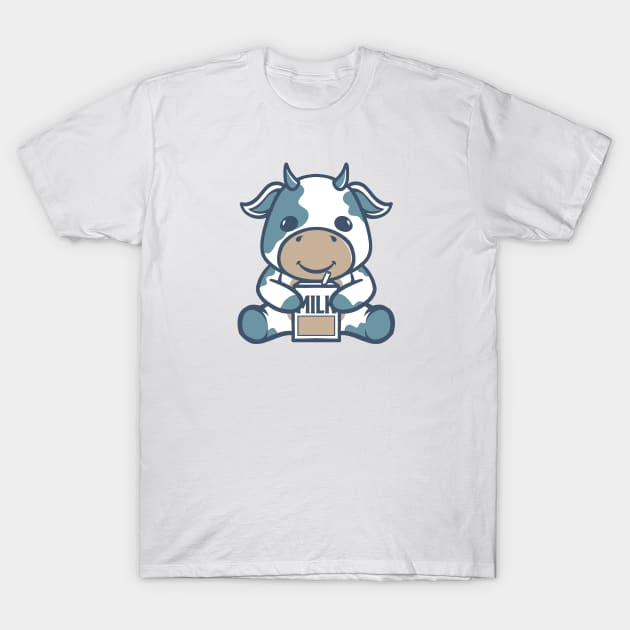 CUTE COW T-Shirt by BERKAH SERAWUNG